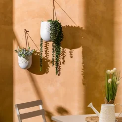 2 cache-pots suspendus "Tino"