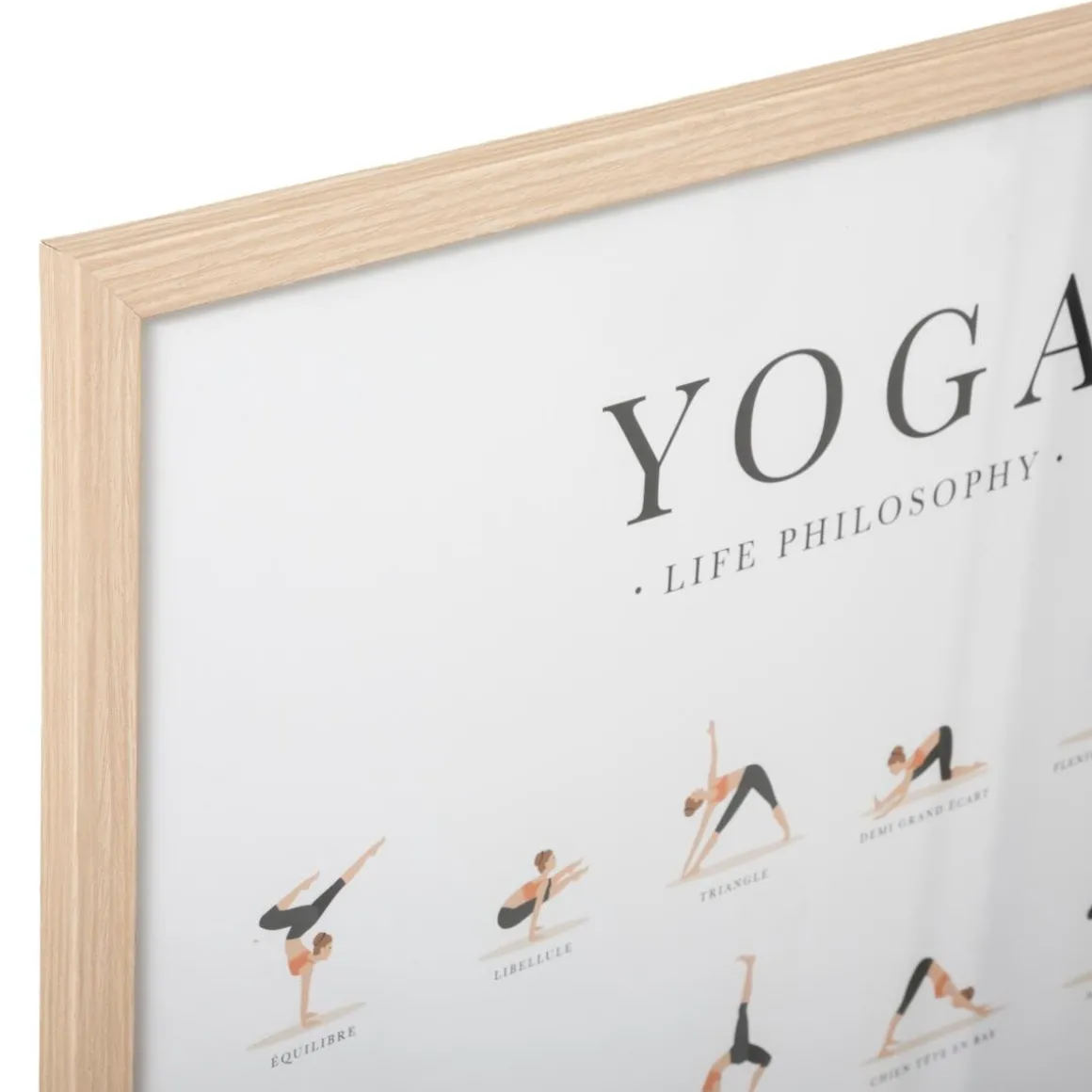Affiche encadrée "Yoga"