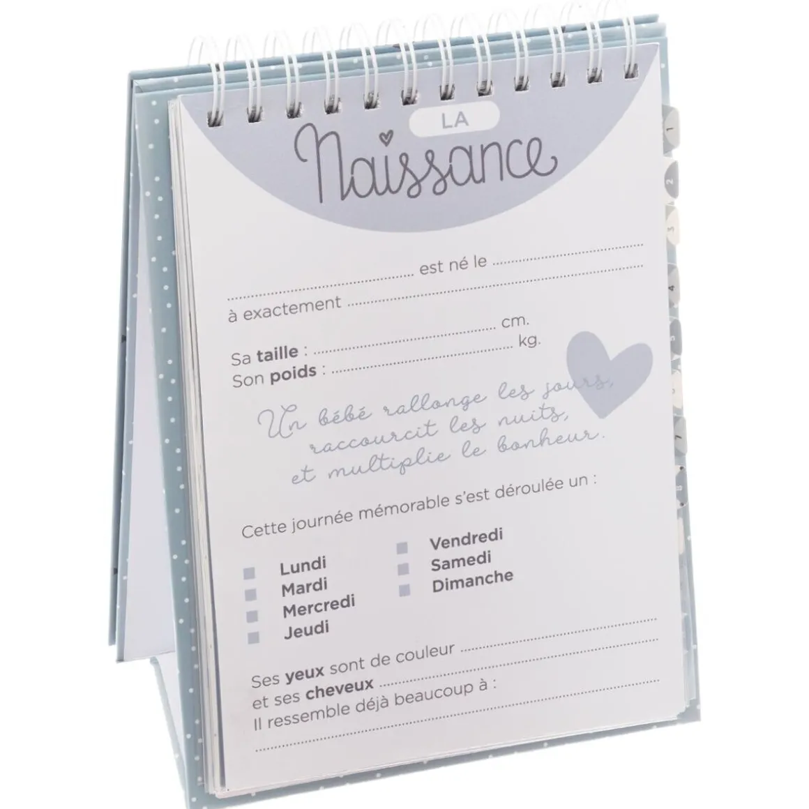 Album photo à spirales enfant