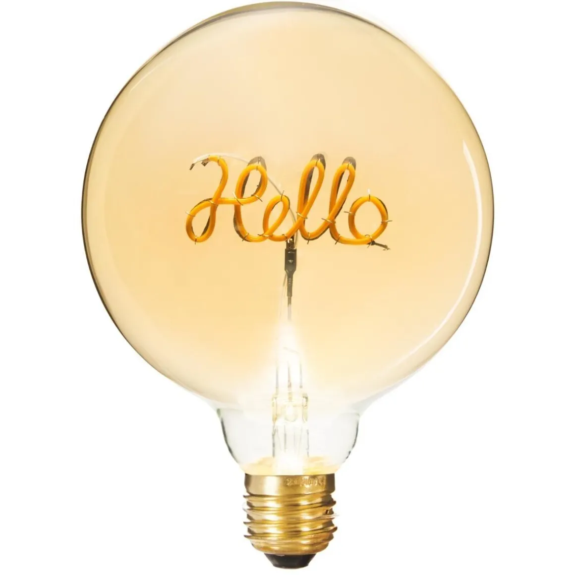 Ampoule LED "Hello"