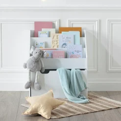 Bibliothèque enfant à roulettes