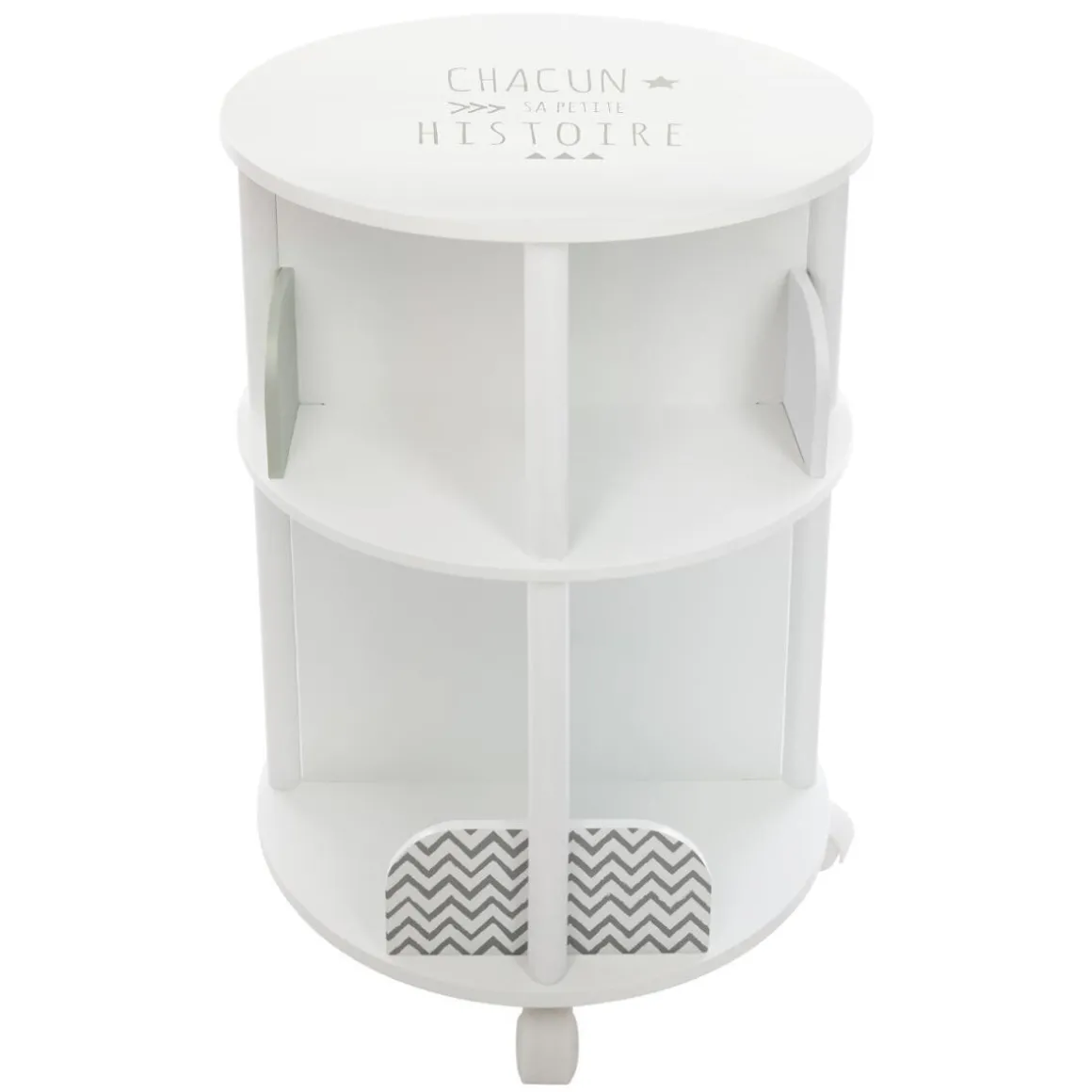 Bibliothèque enfant ronde