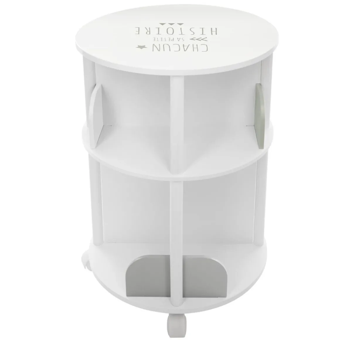 Bibliothèque enfant ronde