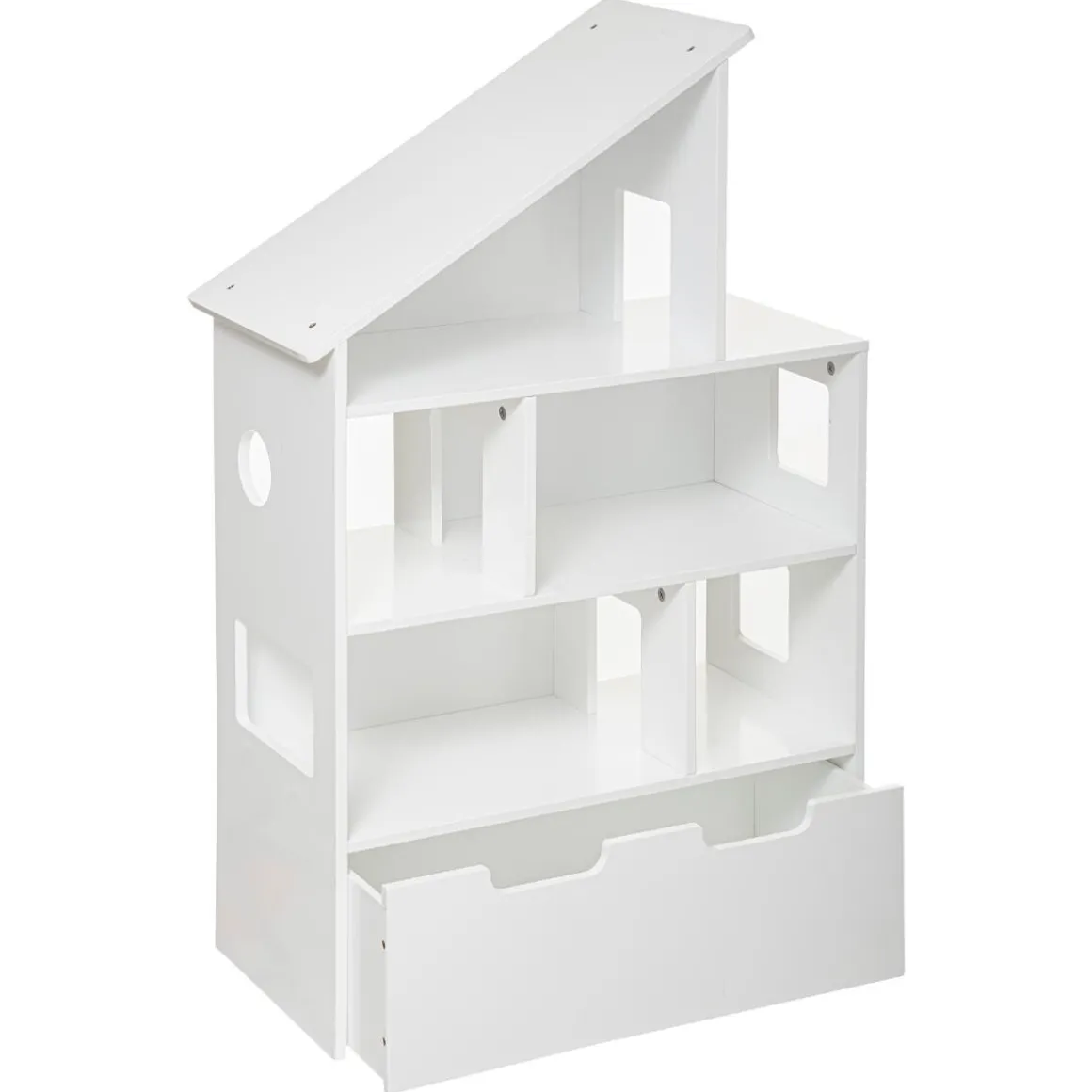 Bibliothèque "Maison", coffres