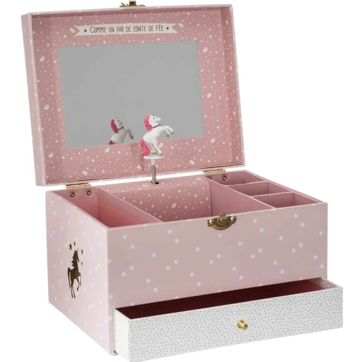 Boîte musicale "Licorne"