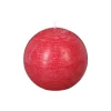 Bougie boule rustique "Olia"