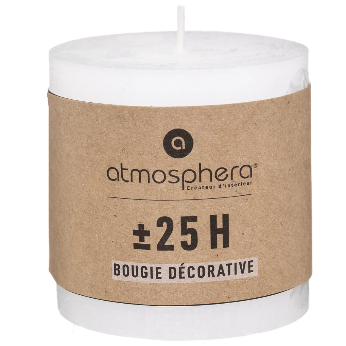 Bougie rustique "Olia"