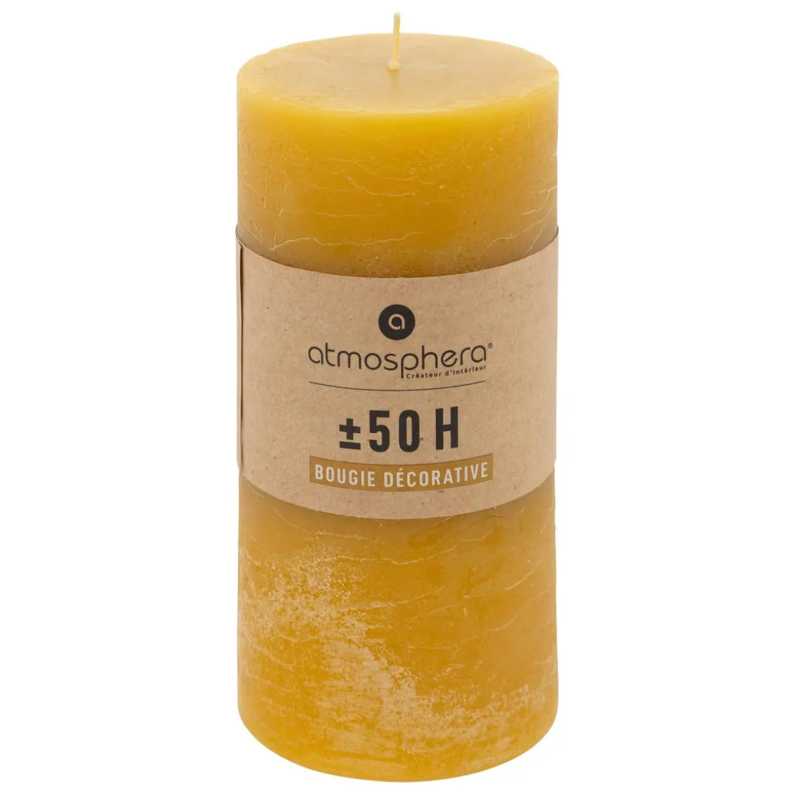 Bougie rustique "Olia"