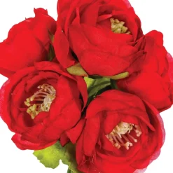 Bouquet 6 renoncules artificielles