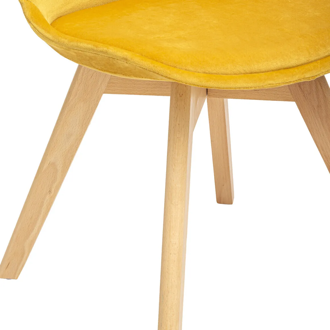 Chaise "Baya", pieds hêtre