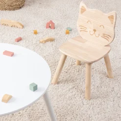 Chaise enfant chat "Pia"
