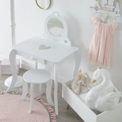 Coiffeuse et tabouret enfant