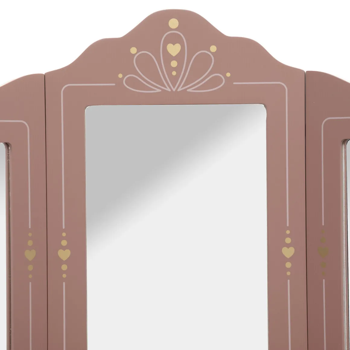 Coiffeuse et tabouret enfant "Sissi"