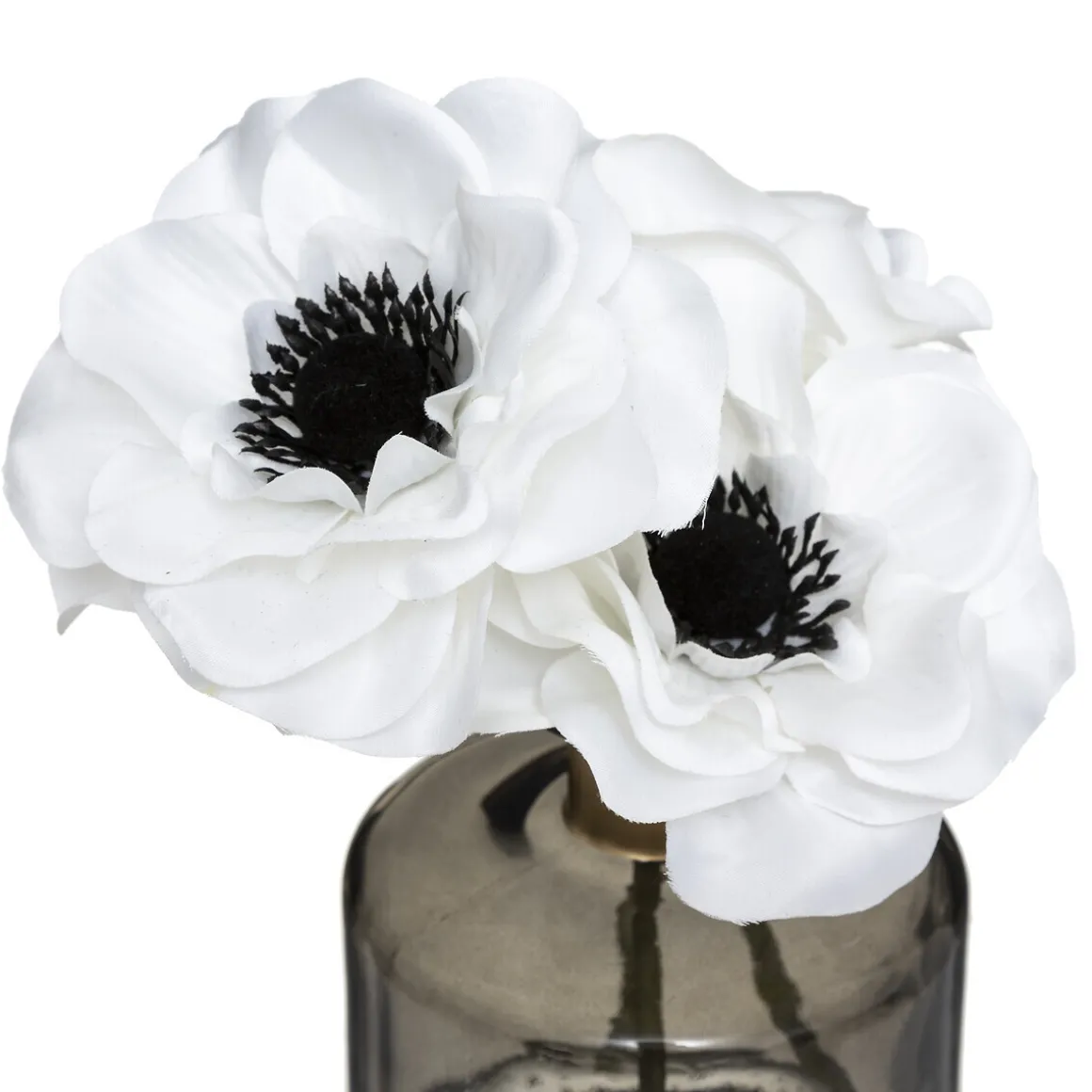 Composition anémone artificielle avec vase