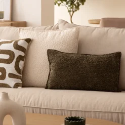 Coussin bouclette "Soana"