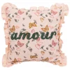 Coussin brodé "Alina"