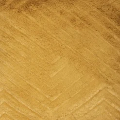 Coussin effet fourrure