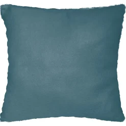 Coussin effet fourrure