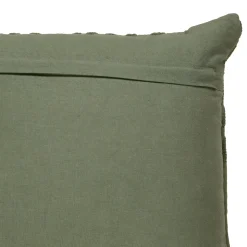 Coussin motif jacquard 