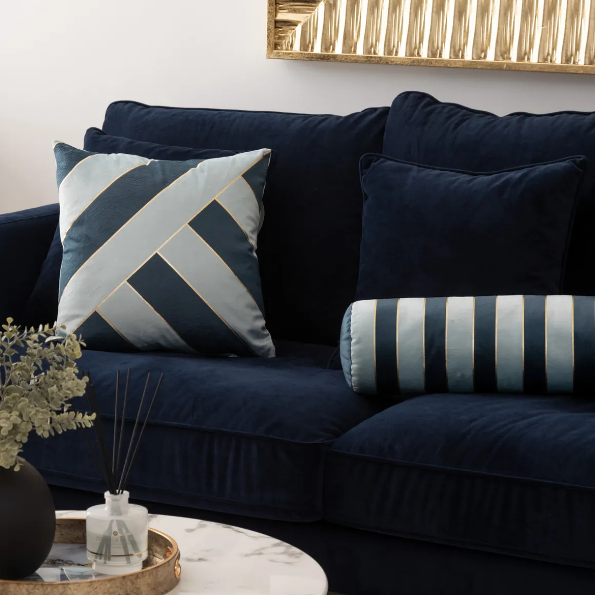 Coussin velours "Nelya"