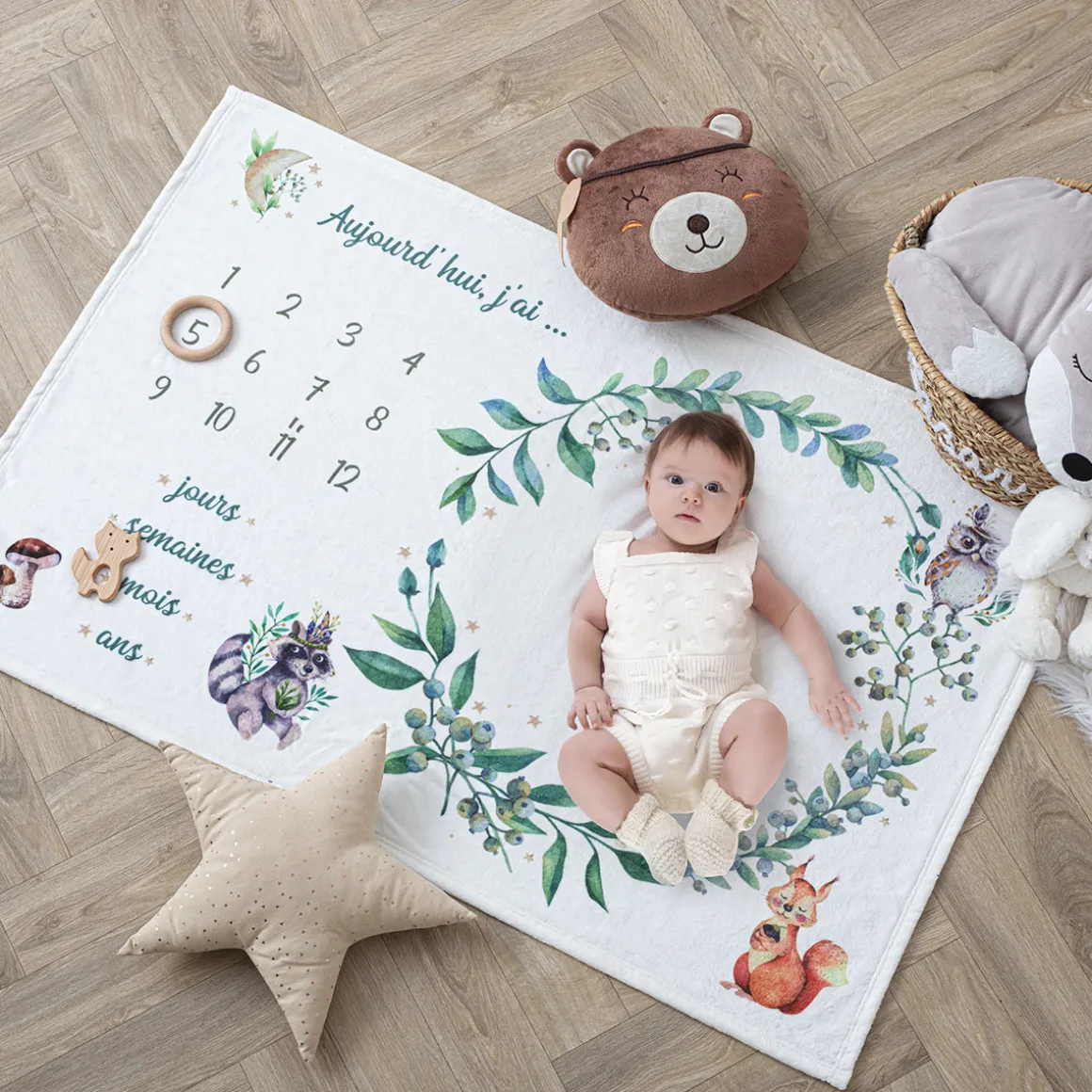 Couverture étape bébé "Nature"