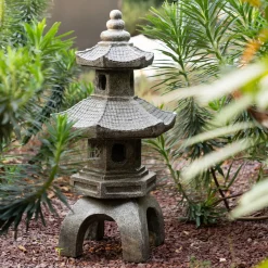 Déco à poser d'extérieur pagode "Uchi"