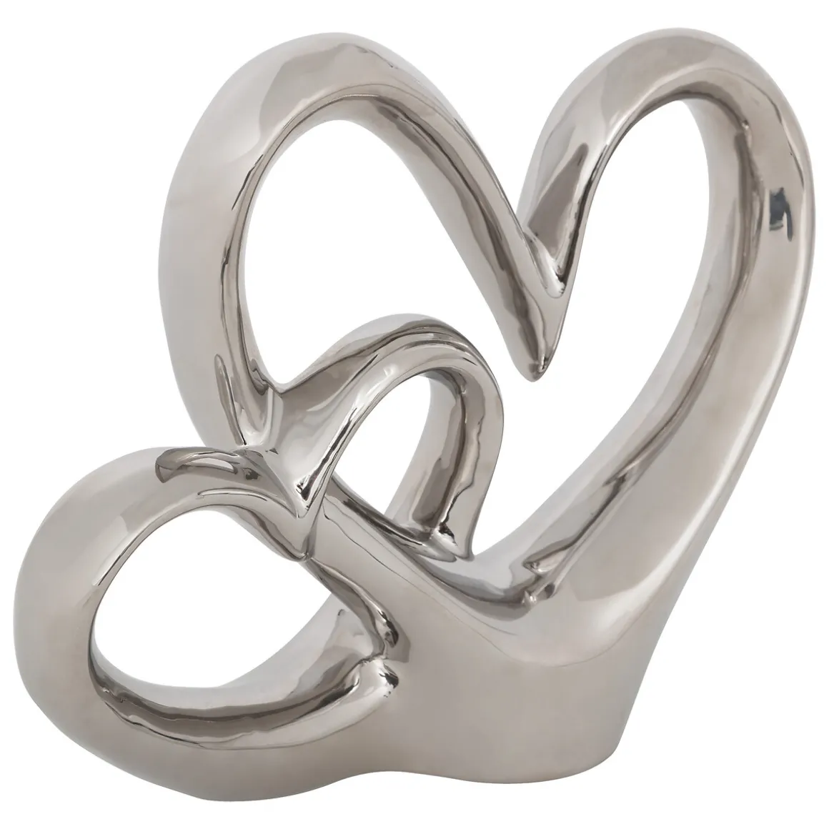 Déco à poser double coeur "Safina"