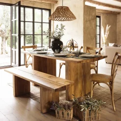 Déco à poser "Lourmarin", métal roseau