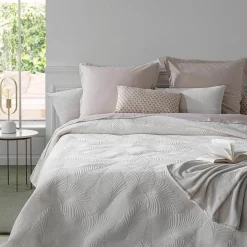 Dessus de lit "Feuille", velours