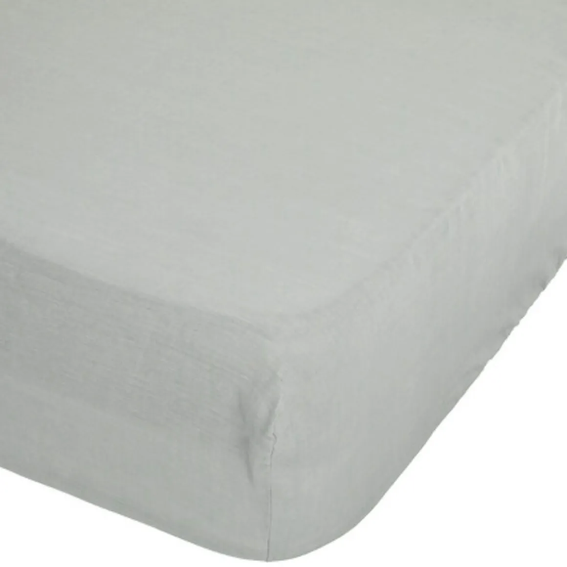 Drap-housse "Linah", lin lavé