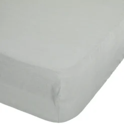 Drap-housse "Linah", lin lavé