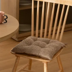 Galette de chaise bouclette "Soana"