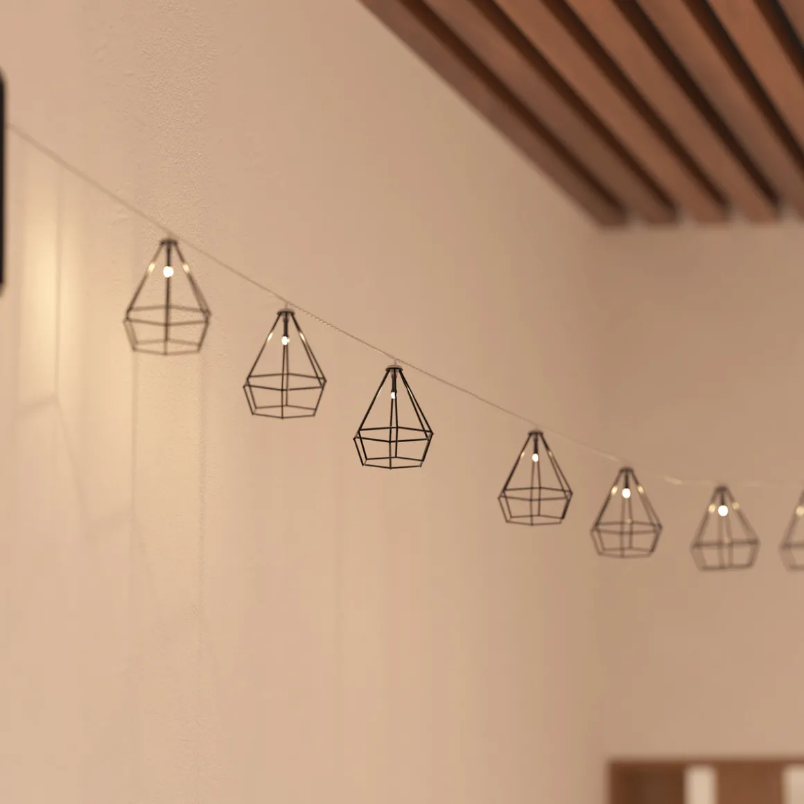 Guirlande 10 boules solaire