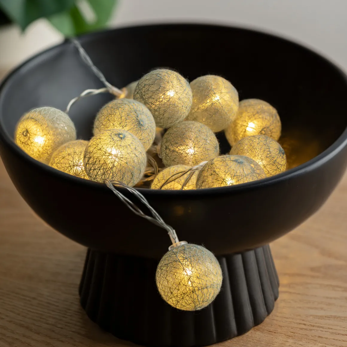 Guirlande LED 16 boules, pile