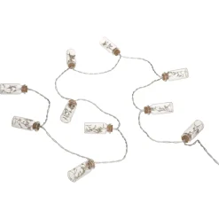 Guirlande LED 10 fleurs, pile