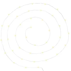 Guirlandes 40 microLED à pile