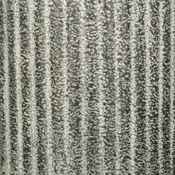 Herbe artificielle, pot en métal