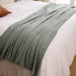 Jeté de lit "Widdy", coton