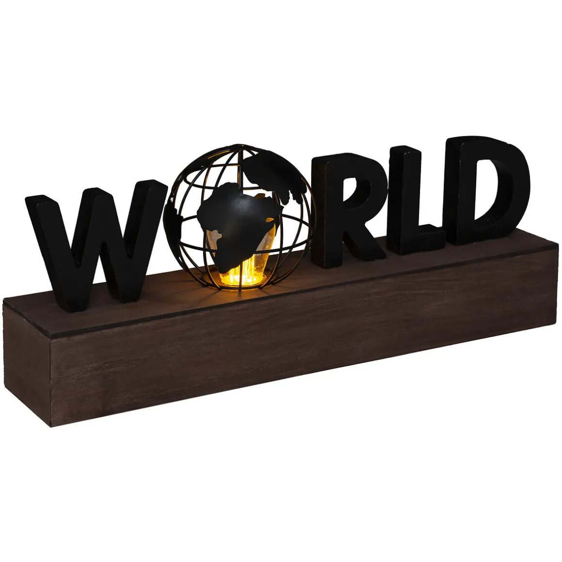 Lampe mot "World"