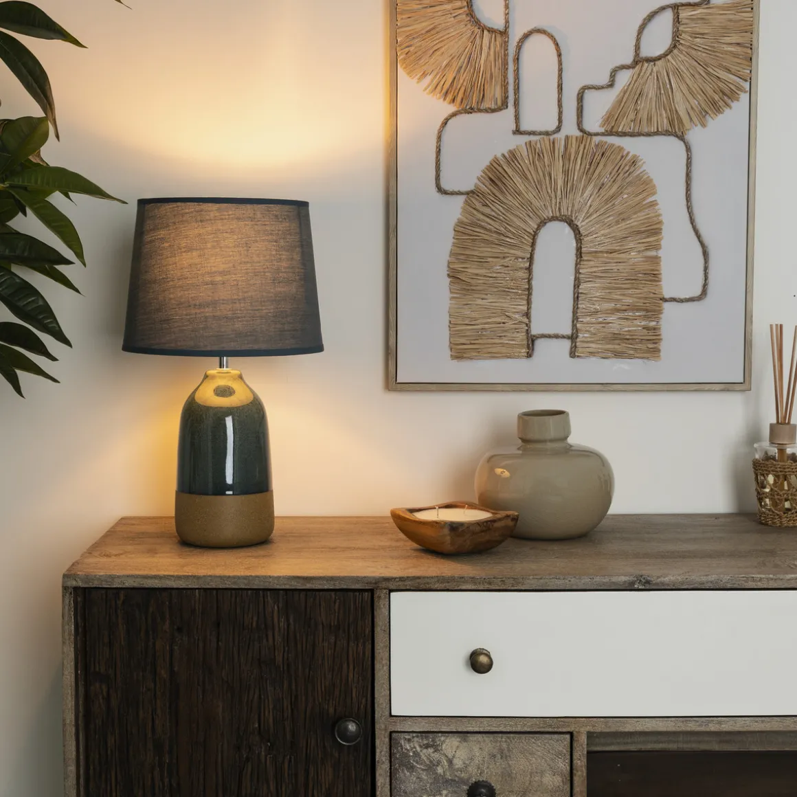 Lampe "Pietra", céramique