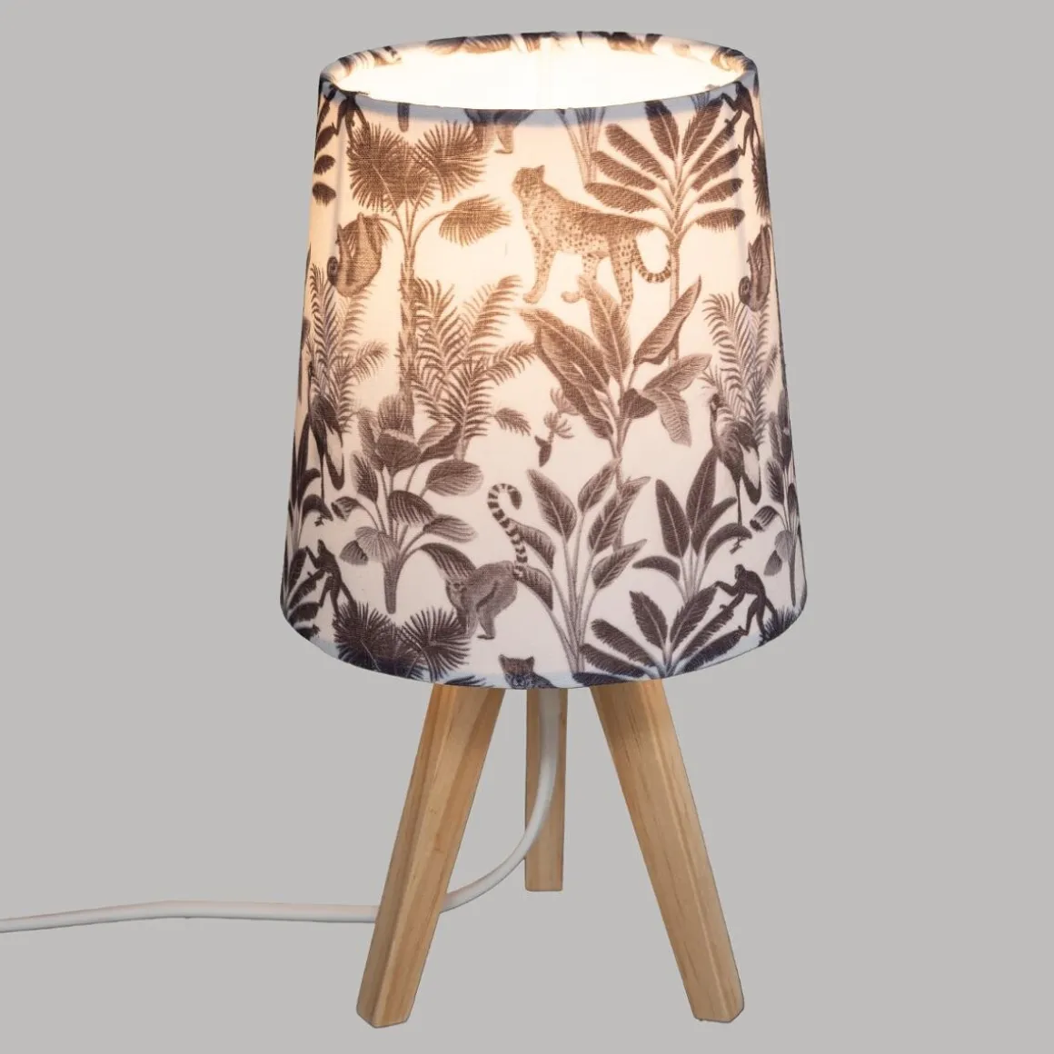 Lampe trépied enfant Jungle "Nour"
