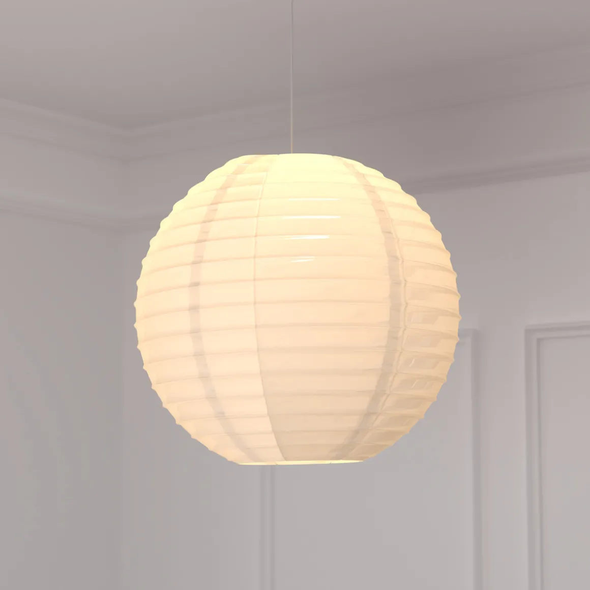 Lanterne boule papier