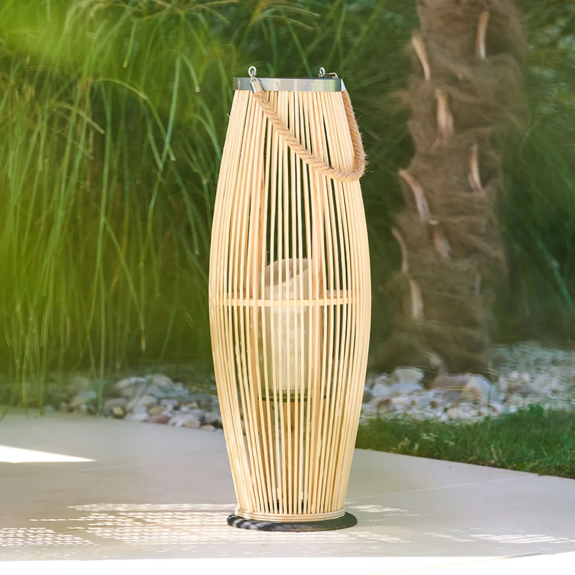 Lanterne "Fit", bambou