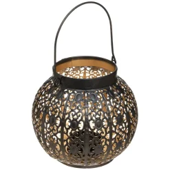 Lanterne ronde, métal