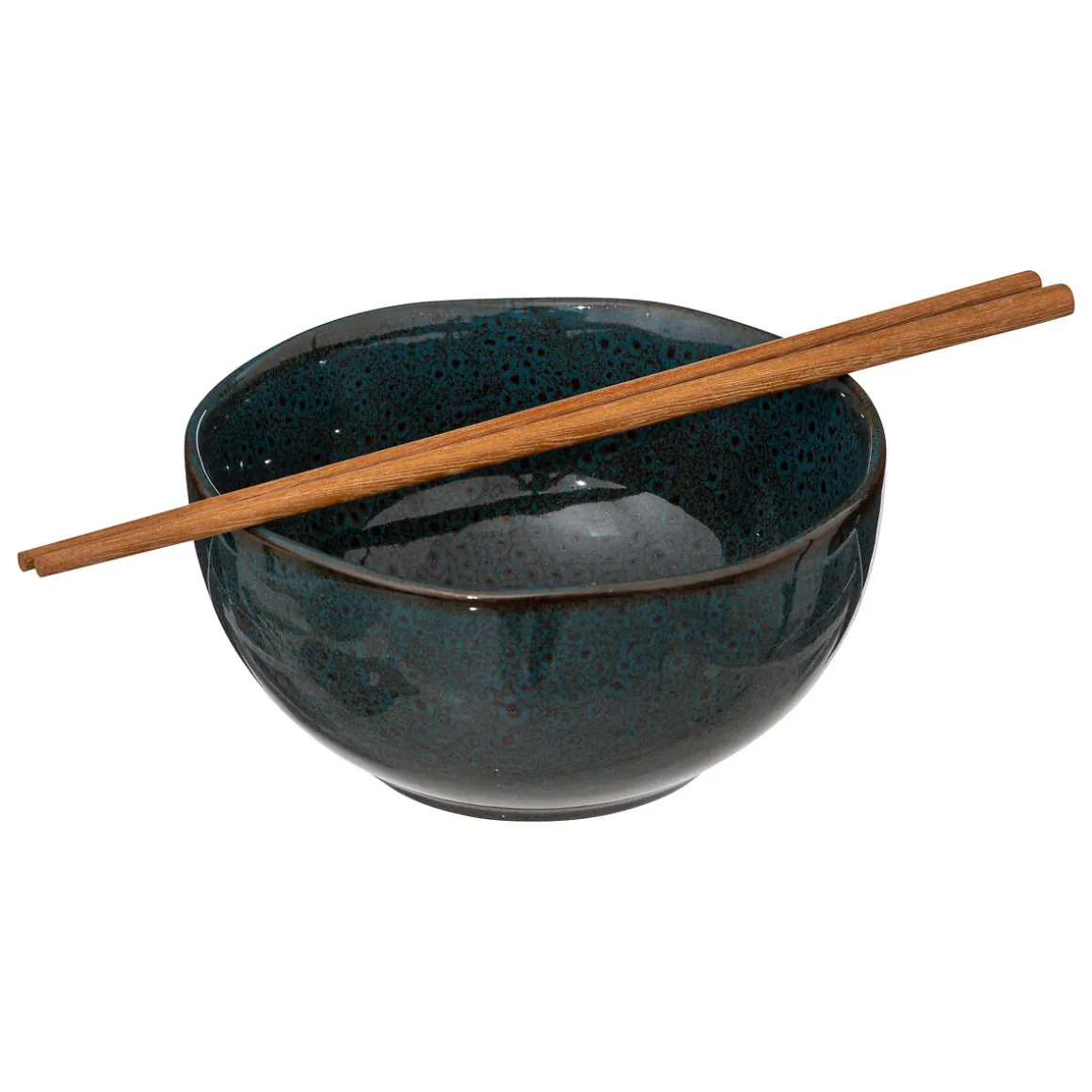 Lot de 2 bols "Jade" avec baguettes