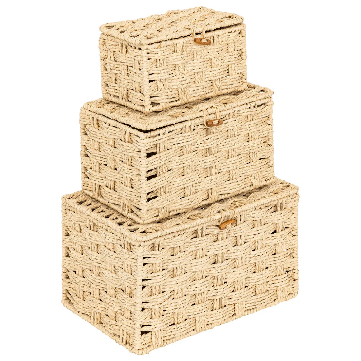 Lot de 3 boîtes "Elio"