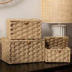 Lot de 3 boîtes "Elio"