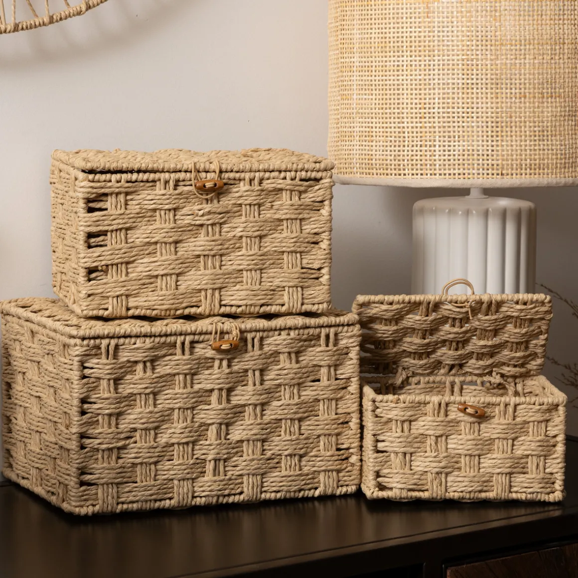 Lot de 3 boîtes "Elio"