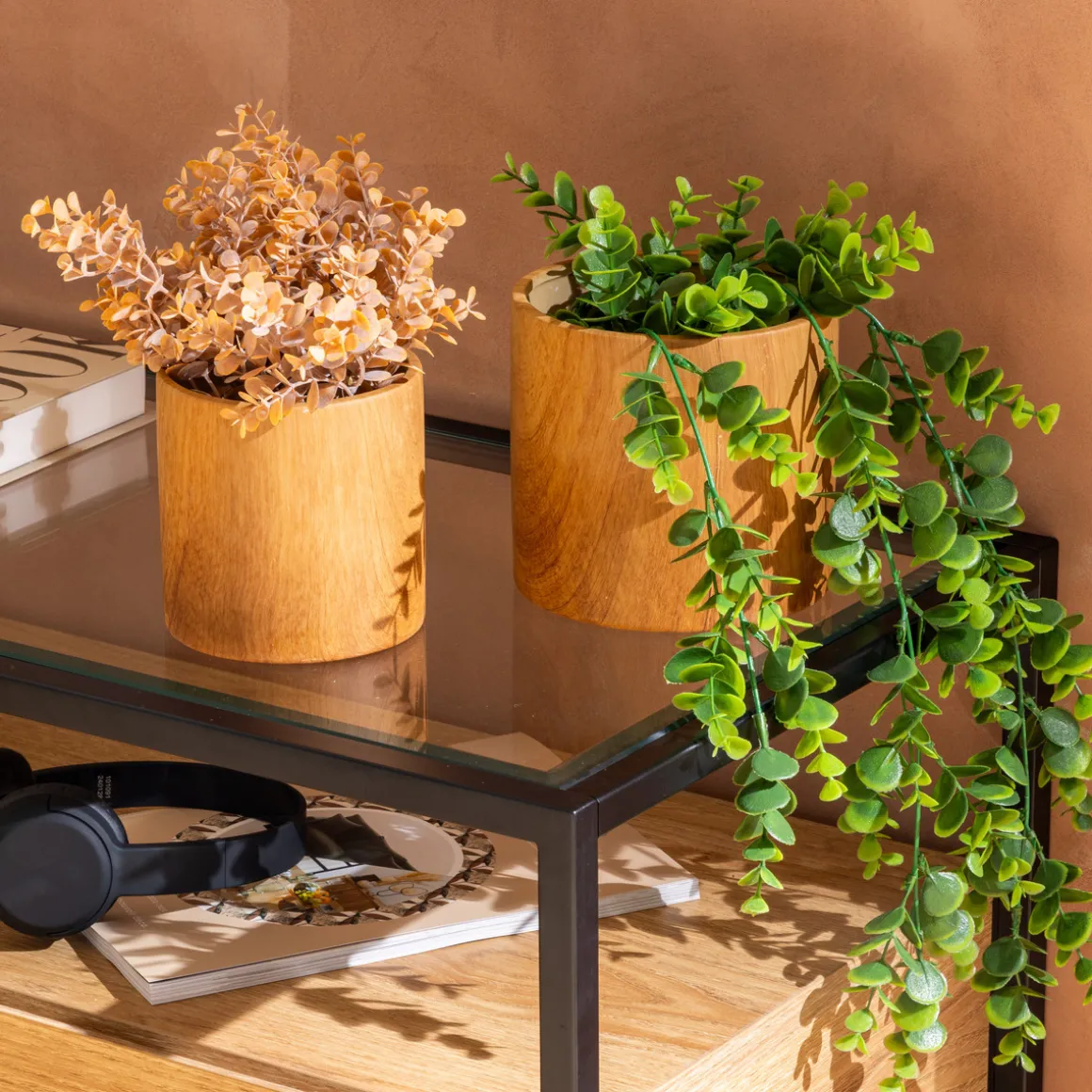 Lot de 2 cache-pots "Sao"