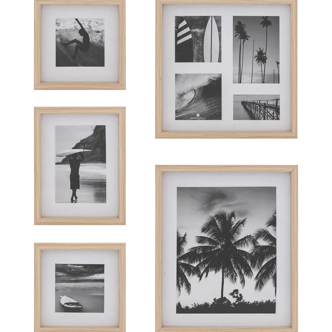 Lot de 5 cadres photos "Erin"